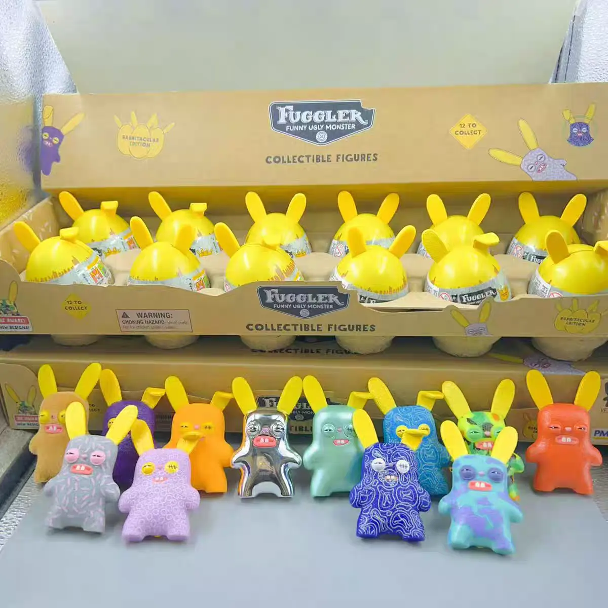 Fuggler Eggshell Crazy Rabbit Monster Fun Blind Box – Official Designer Collectible Art Toy