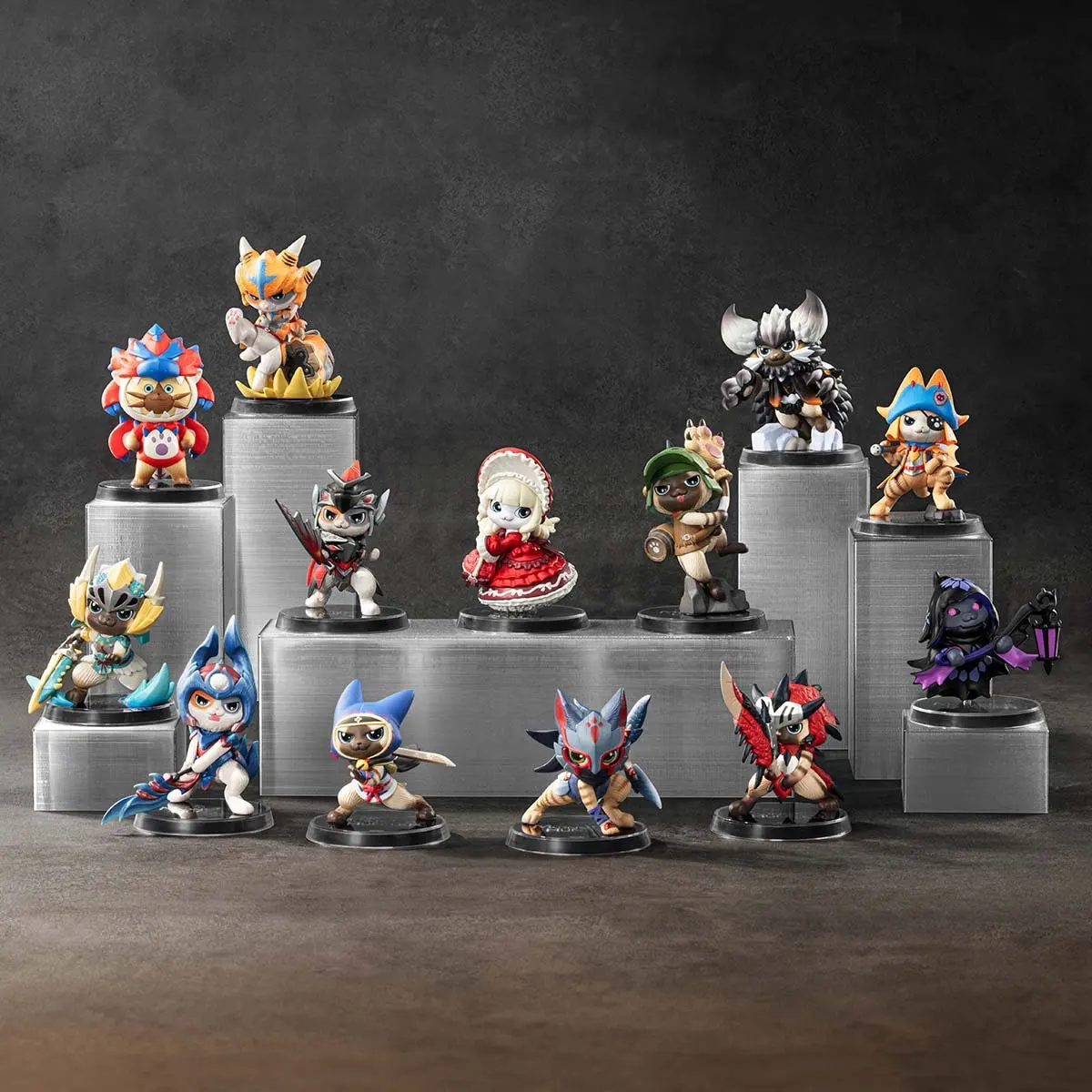 Monster Hunter Palico Series Figures Blind Box – Official Designer Collectible Art Toy