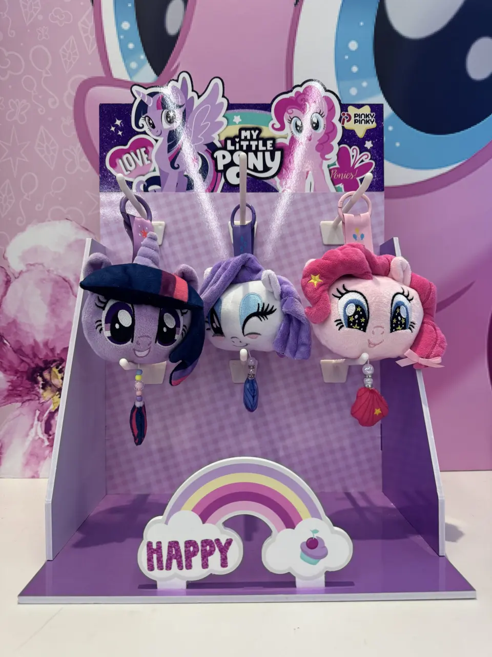 【display】My Little Pony Plush Keychain Blind Box – Official My Little Pony Art Toy