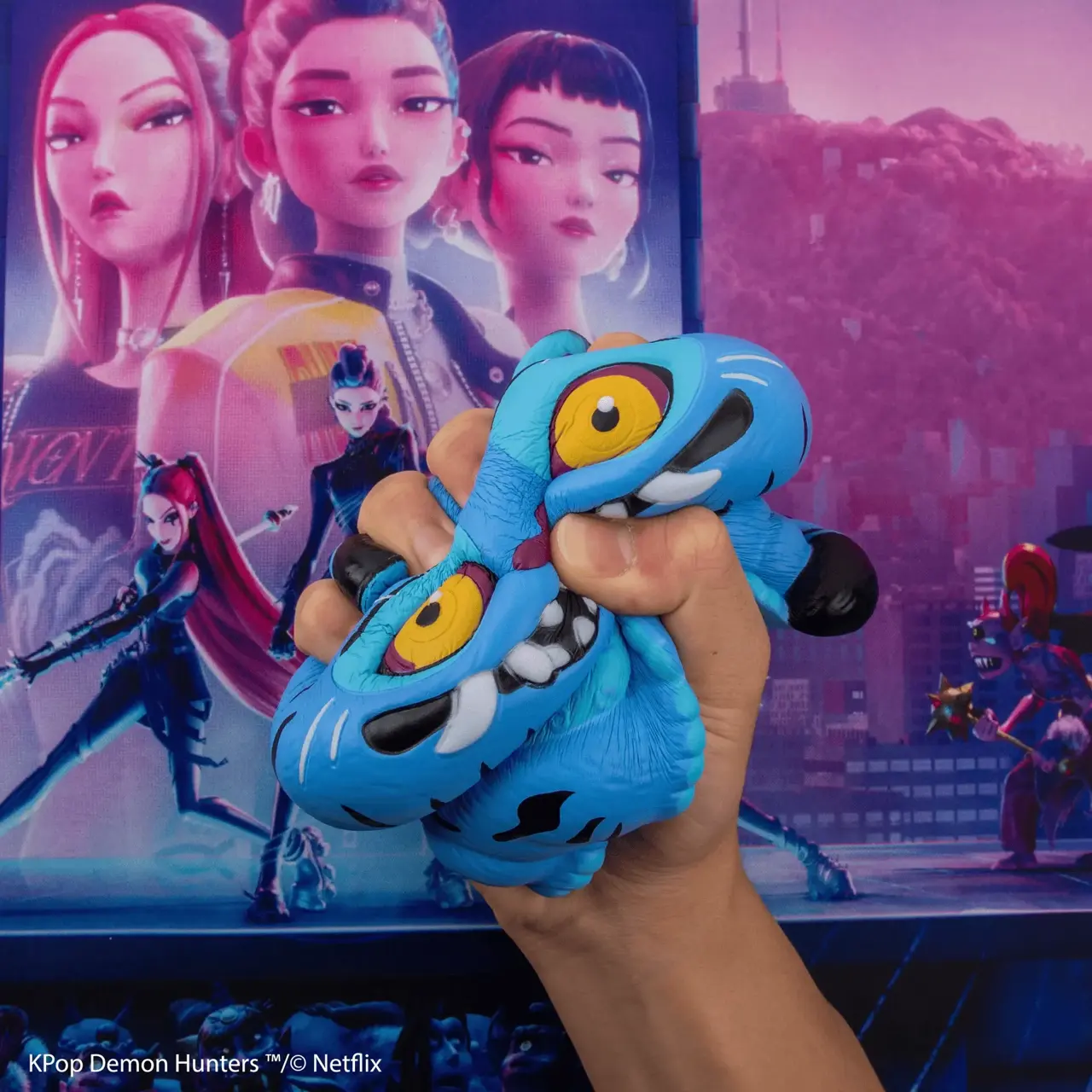 KPop Demon Hunters Squishy Derpy – Official Designer Collectible Art Toy