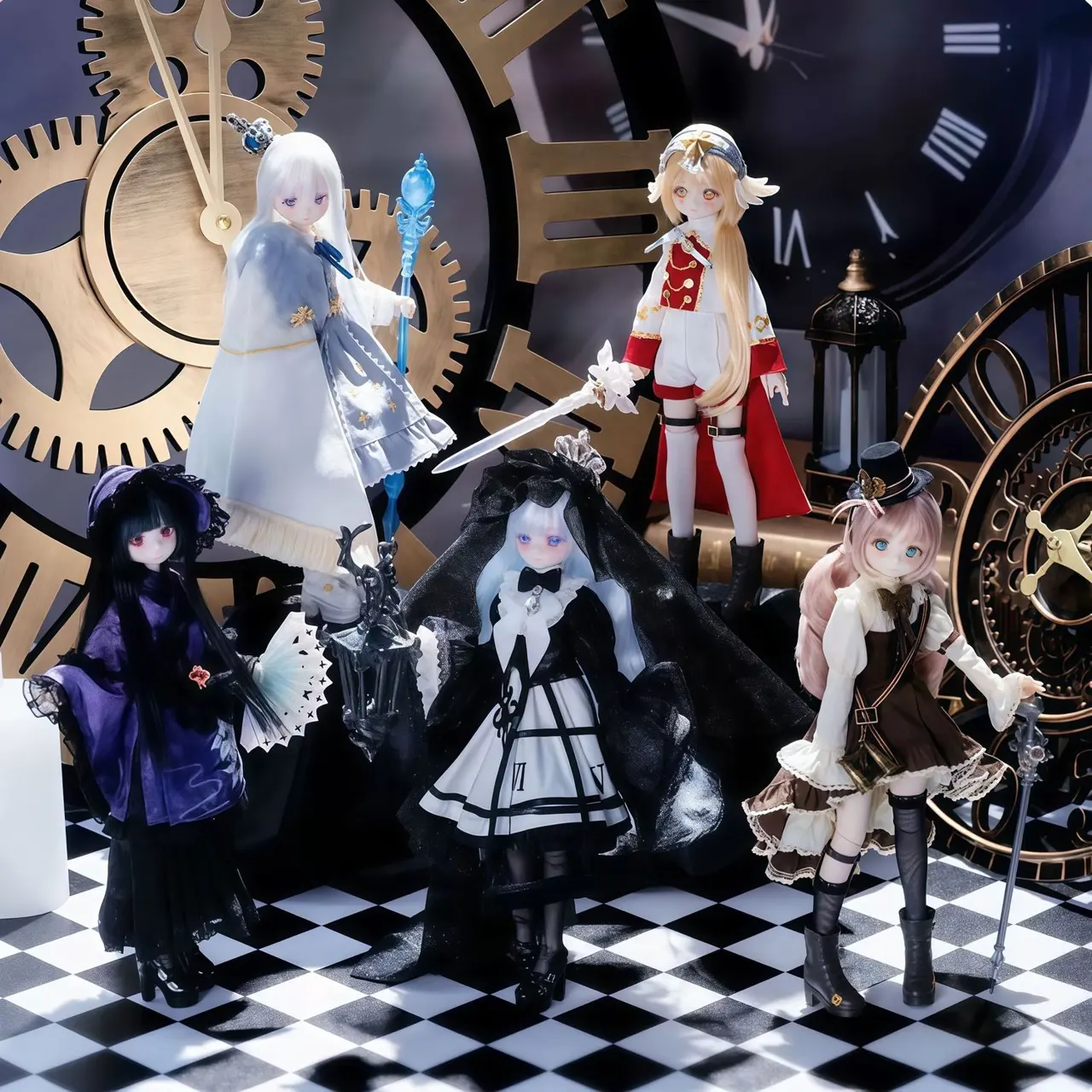 【New】Time Rift & The Music Box Series Special 1/6 Action Figure BJD Blind Box