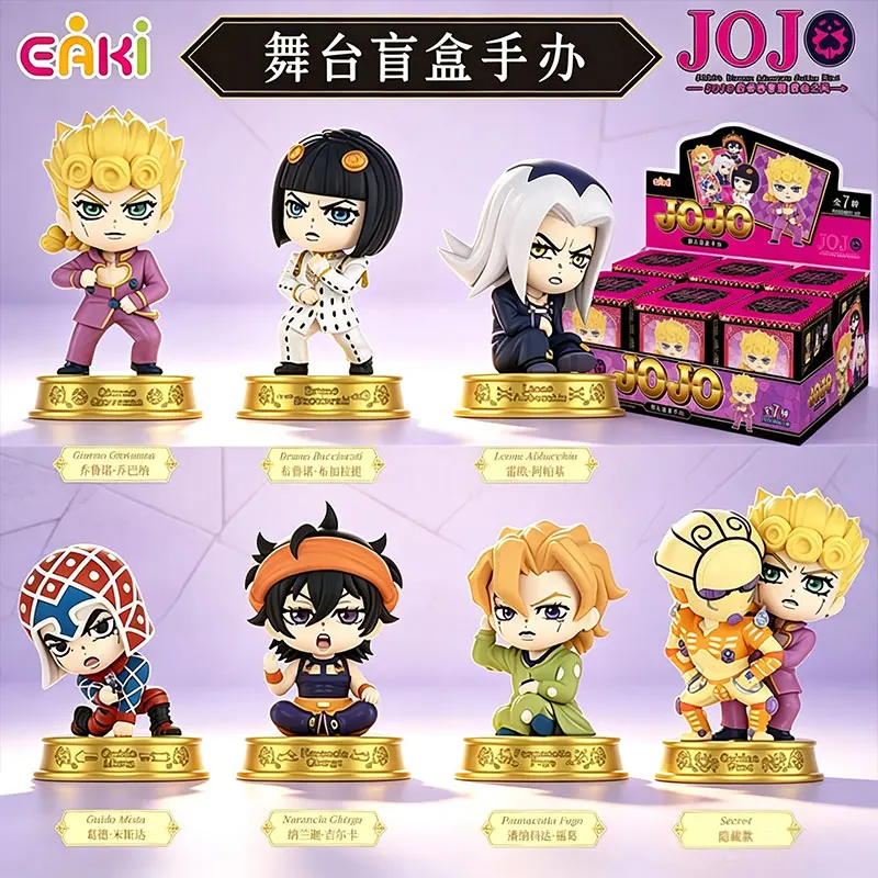 JoJo’s Bizarre Adventure Golden Wind Stage Series Chibi Figure Blind Box – Official Designer Collectible Art Toy