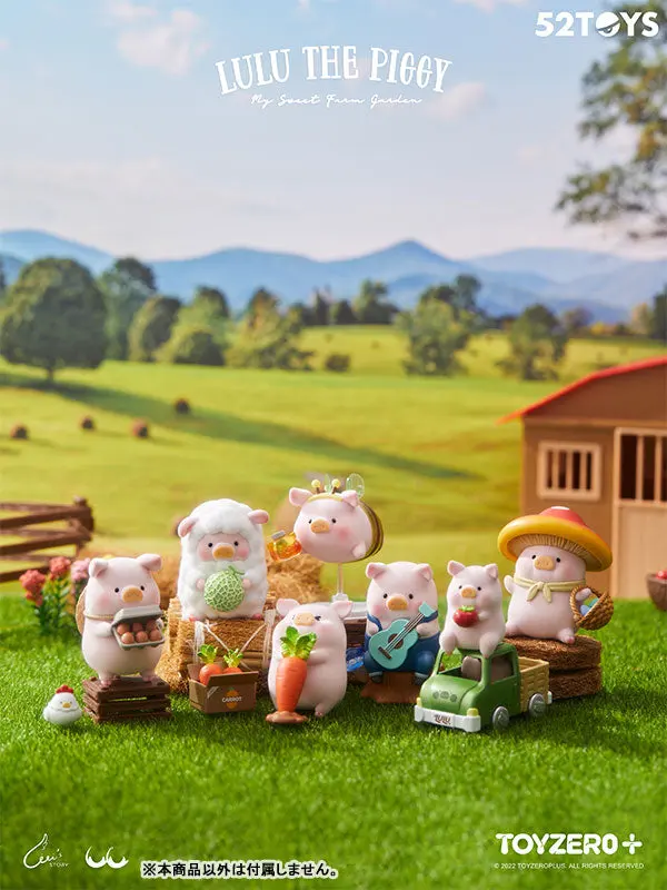TOYZEROPLUS x CICI’S STORY LuLu The Piggy – My Sweet Farm Garden BLind Box – Official Designer Collectible Art Toy