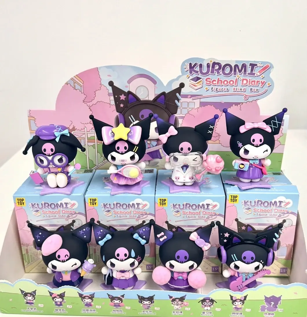 TOPTOY Kuromi School Diary Series Blind Box – Official Sanrio Art Toy