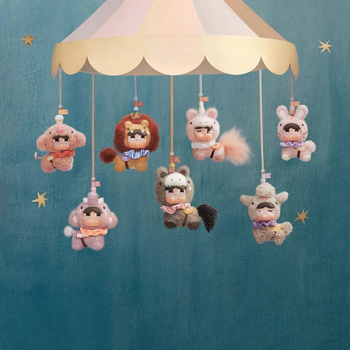 CRYBABY Crying Round n Round Series -Vinyl Plush Pendant Blind Box