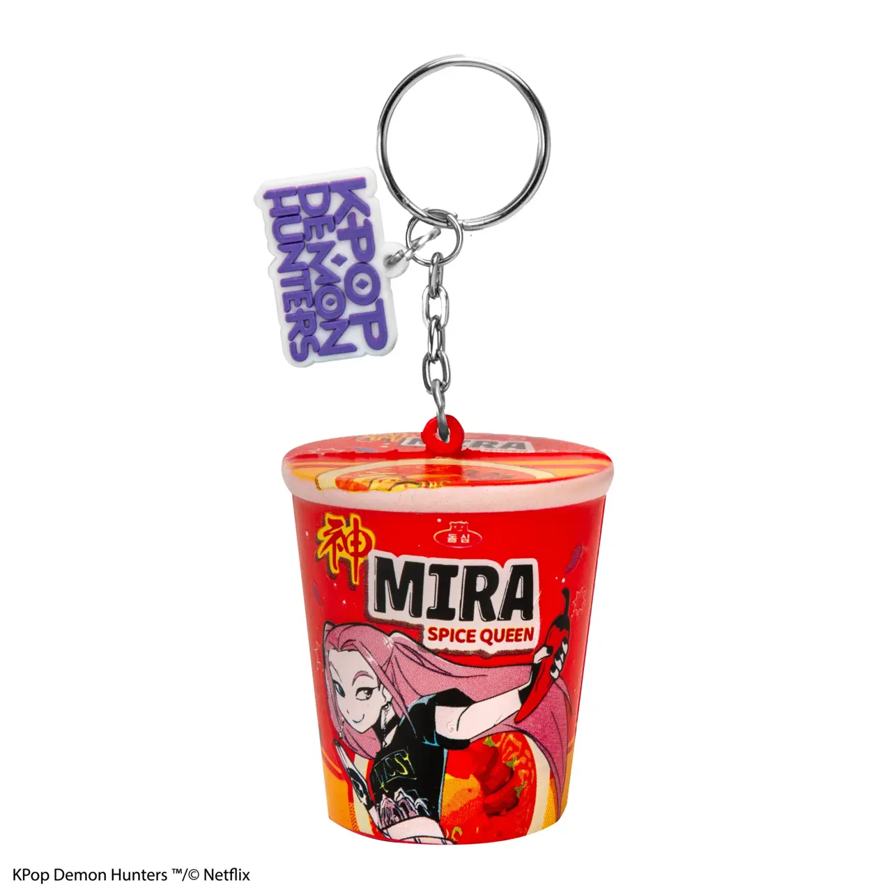 Mira Spice Queen Noodles Squishy Keychain – Official Designer Collectible Art Toy