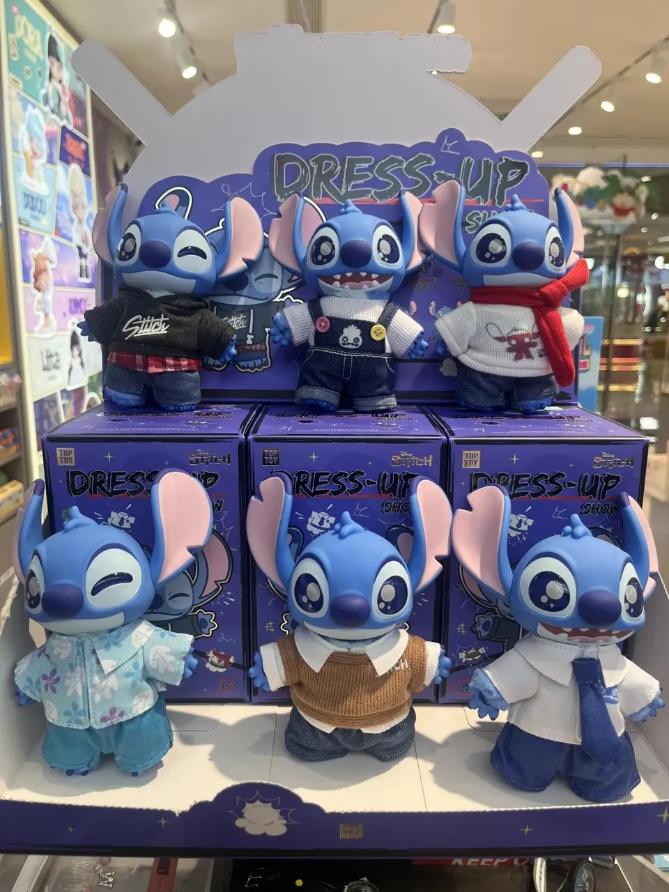 TOPTOY Stitch Dress-up Show Series Vinyl Plush Blind Box