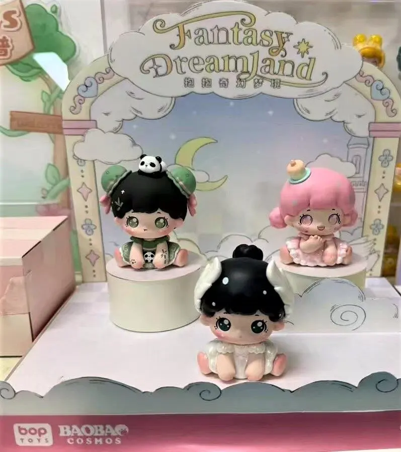 【Display】Baobao Fantasy Dreamland Series Figures – Official Designer Collectible Art Toy