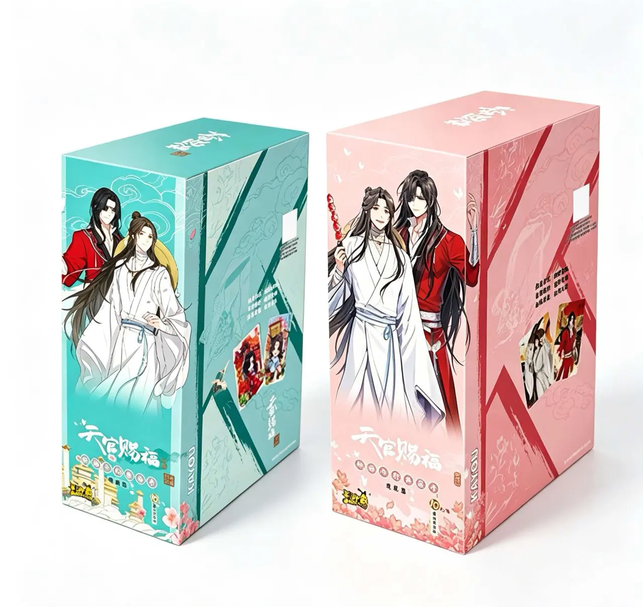 Heaven Official’s Blessing (TGCF) Official Licensed Collectible Card & Standee Blind Box – Flower Lantern Night Series | Anime Merch for Xie Lian & Hua Cheng Fans – Official Designer Collectible Art Toy