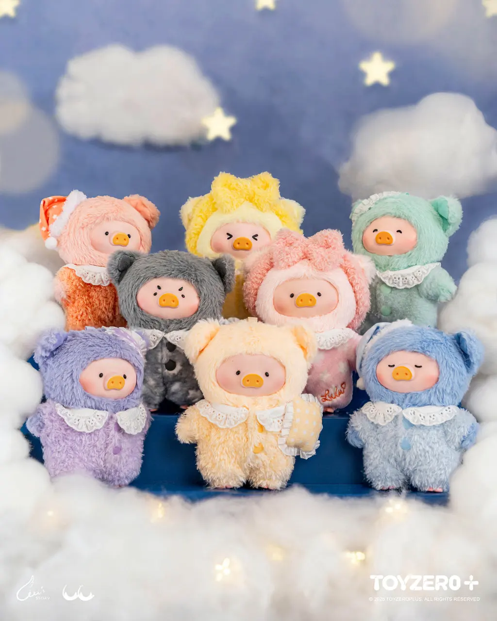 LuLu the Piggy – LuLu’s Dreaming Wonderland Series PVC Plush Keychain Blindbox – Official Designer Collectible Art Toy