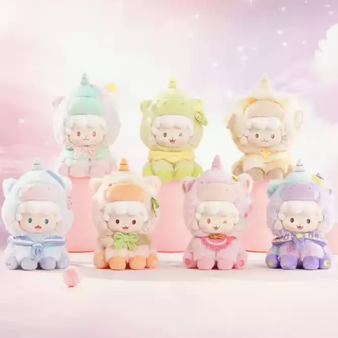 Curly Sheep Fantasy Pony Series Vinyl & Plush Blind Box – Official Designer Collectible Art Toy