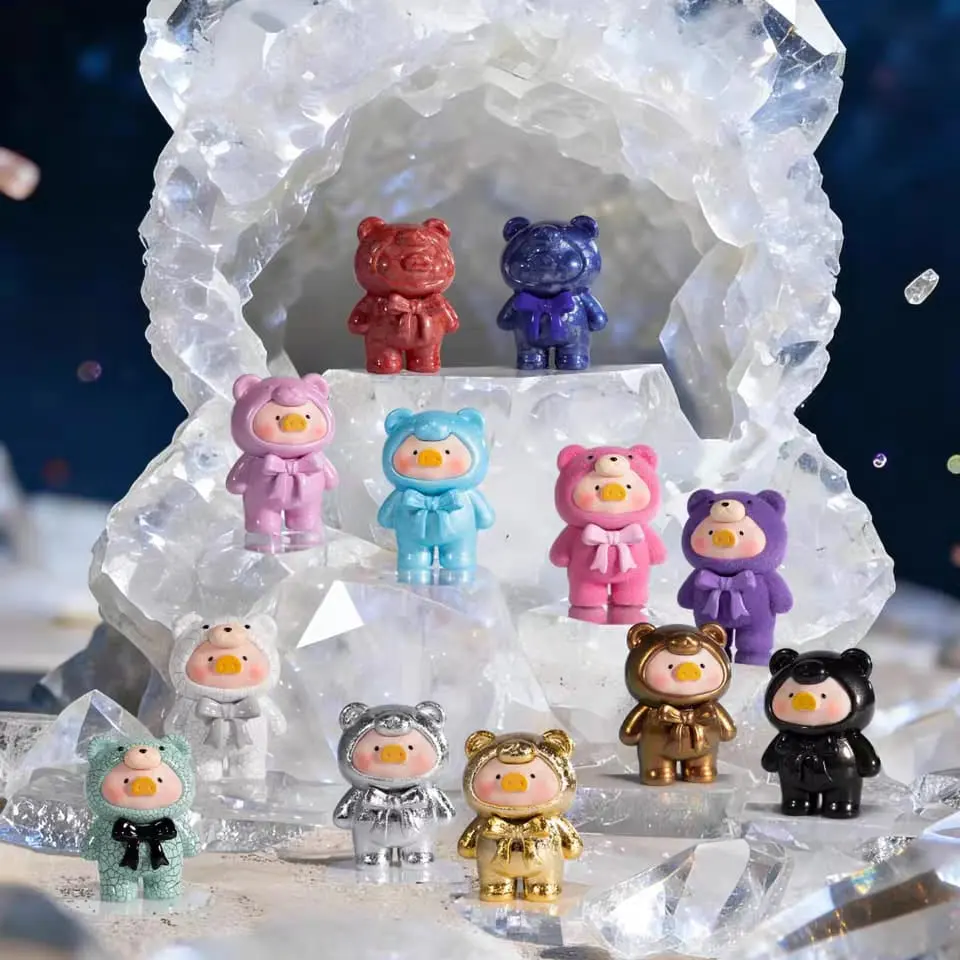 TOYZERO+ LuLu the Canned Pig Teddy MINI Ore Collection Series Blind Box – Official Designer Collectible Art Toy
