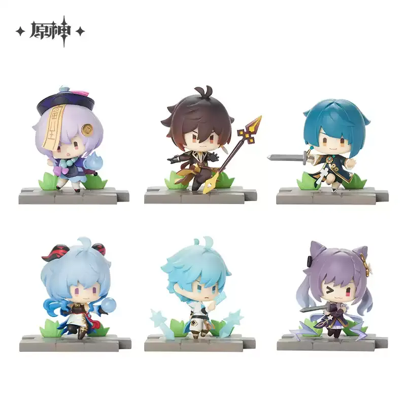 Genshin Liyue Series “Battlefield Grace” Themed Blind Box – Official Designer Collectible Art Toy
