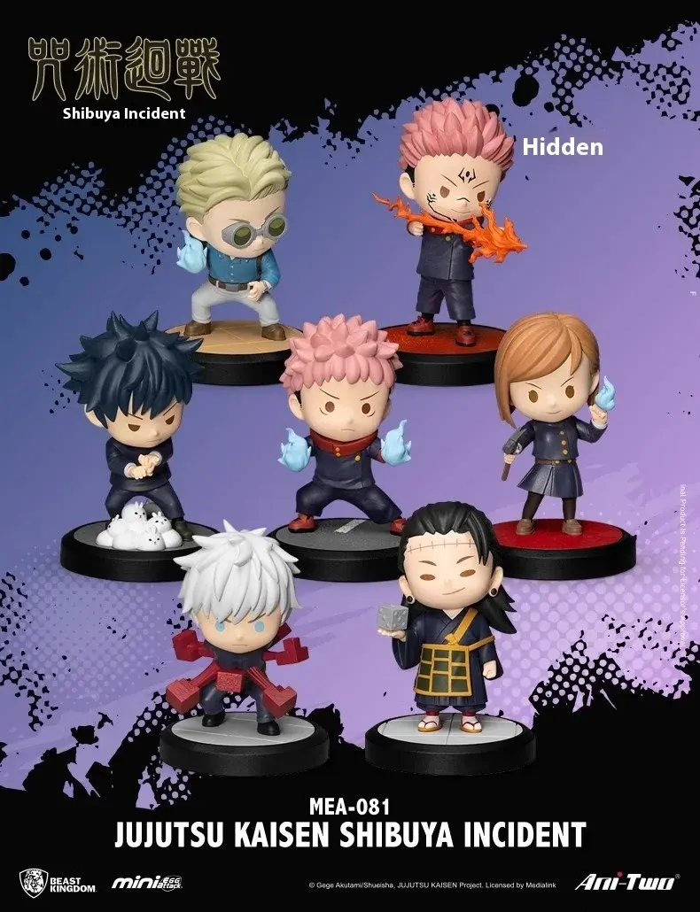 Genuine Jujutsu Kaisen Shibuya Incident Serie Blind Box – Official Designer Collectible Art Toy