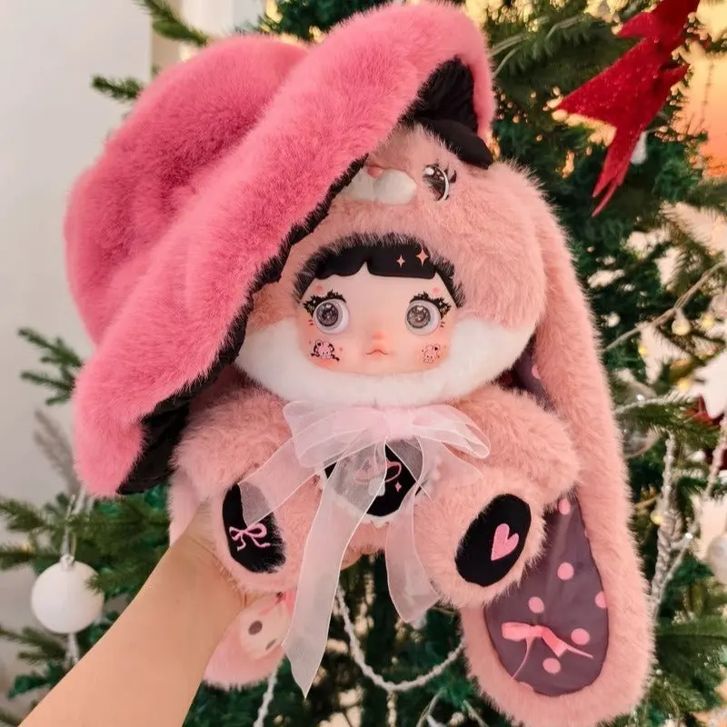 Nommi Mushroom Series 400% Plush Dolls, Blind Box – Official Designer Collectible Art Toy
