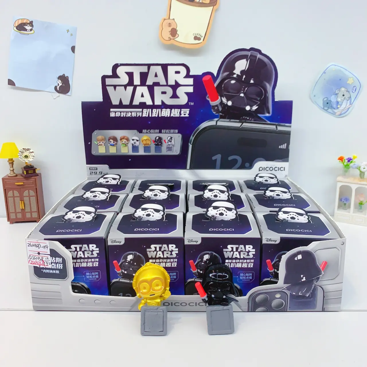 Star Wars Duel of Fate Pop Bean Blind Box – Official Designer Collectible Art Toy