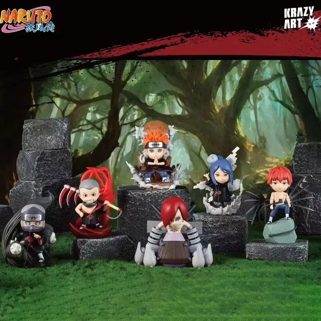 Akatsuki Organization from “Naruto” Blind Box – Official Naruto Art Toy