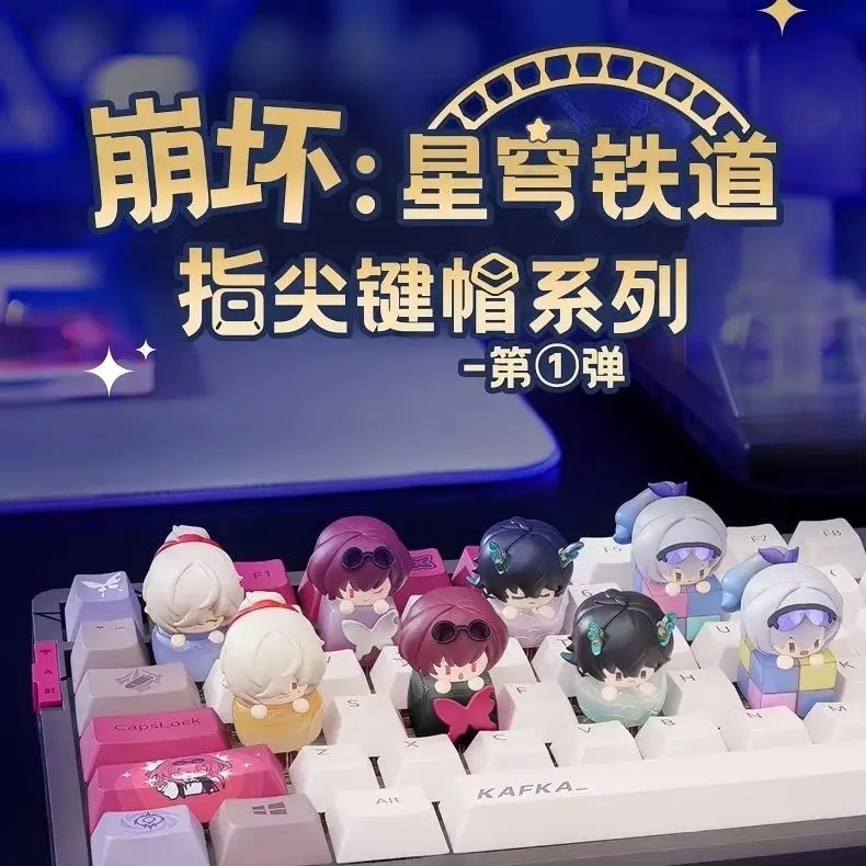 HoYoverse Honkai: Star Rail Keycap Blind Box Vol.1 – Official Designer Collectible Art Toy