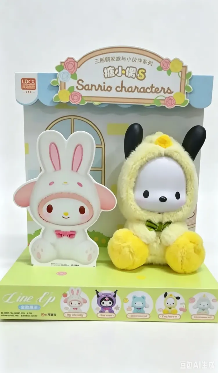 Display LDCX Lab x Sanrio Characters and Friends Series Vinyl Plush Blind Box – Official Sanrio Art Toy