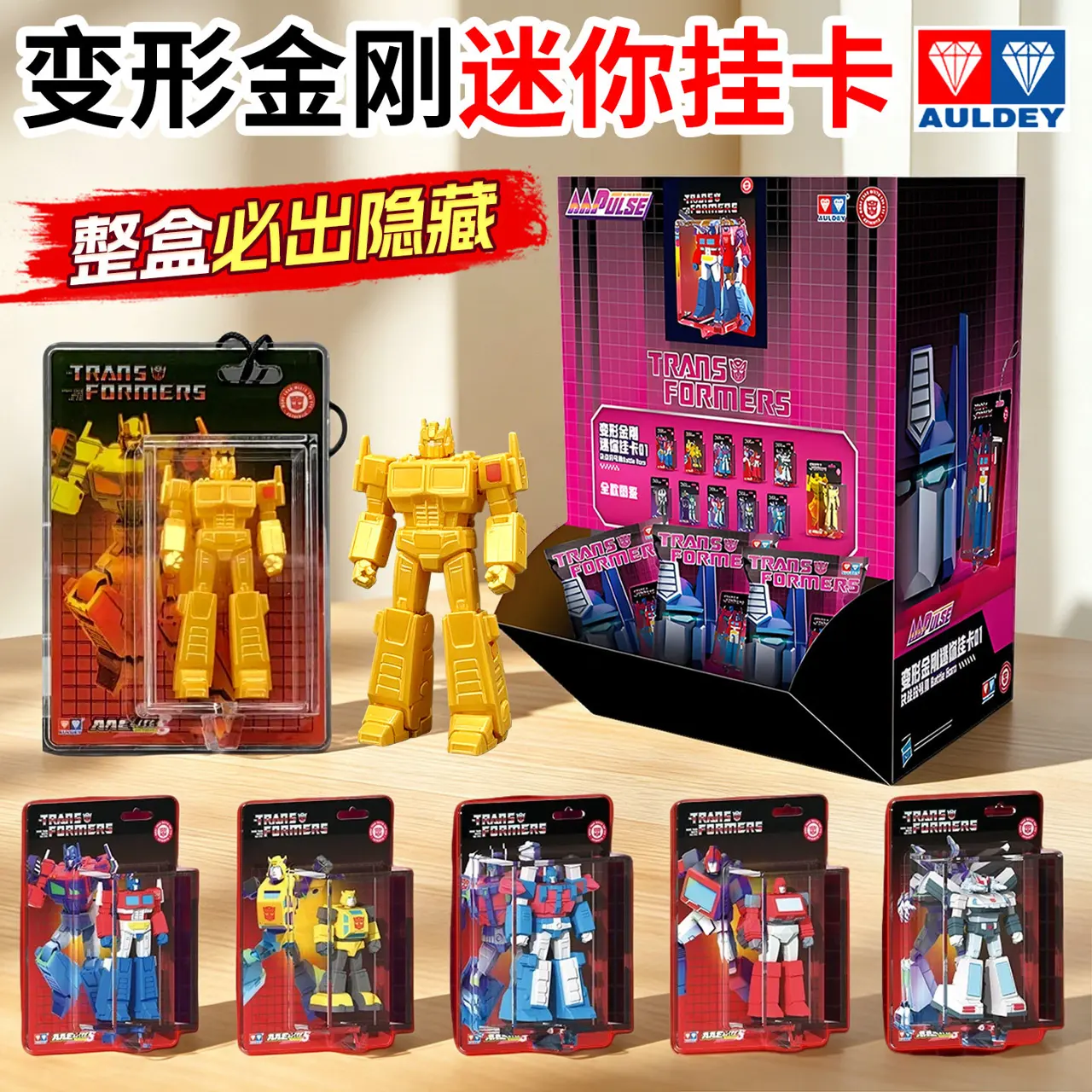 Transformers Mini Posable Action Figure Blind Bag AAP Series – Official Designer Collectible Art Toy