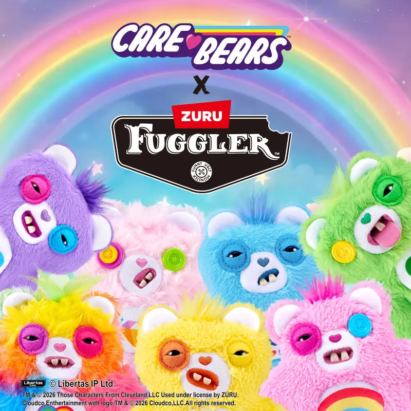 Fuggler Love Heart Bear Monster Plush Keychain Blind Box – Official Designer Collectible Art Toy