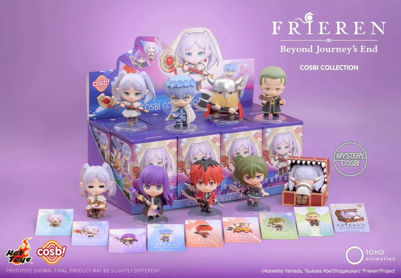 Hot Toys Frieren Beyond Journey’s End Cosbi Collection Blind Box – Official Designer Collectible Art Toy