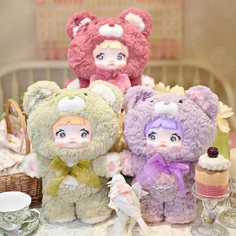 NOMMI 400% Good Night Bear Plush Series Blind Box – Official Designer Collectible Art Toy