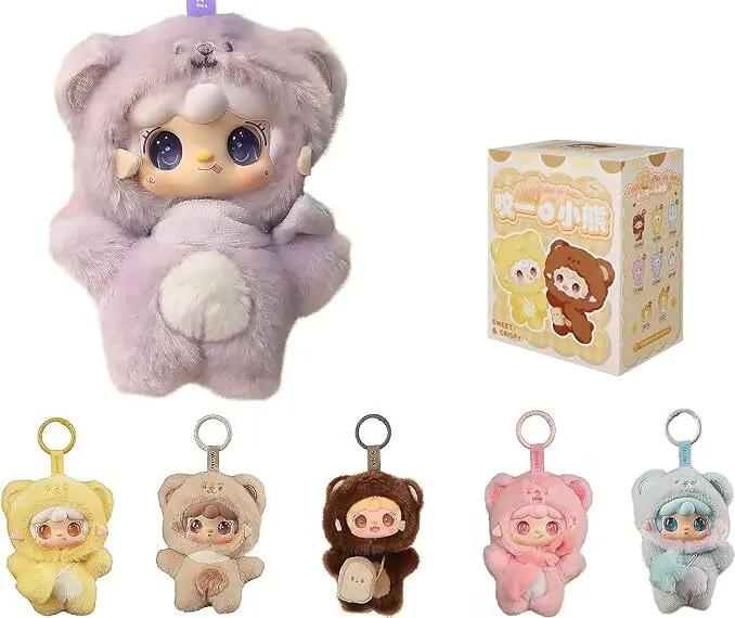 YOOKI Take A Bite Of Bear Series Plush Blind Box – Official Designer Collectible Art Toy
