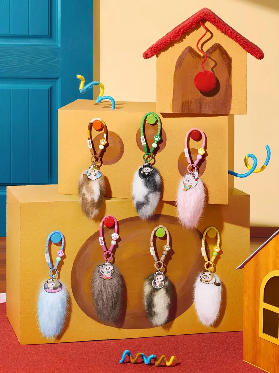 Labubu THE MONSTERS CAT MODE ON SERIES -Pendant Blind Box