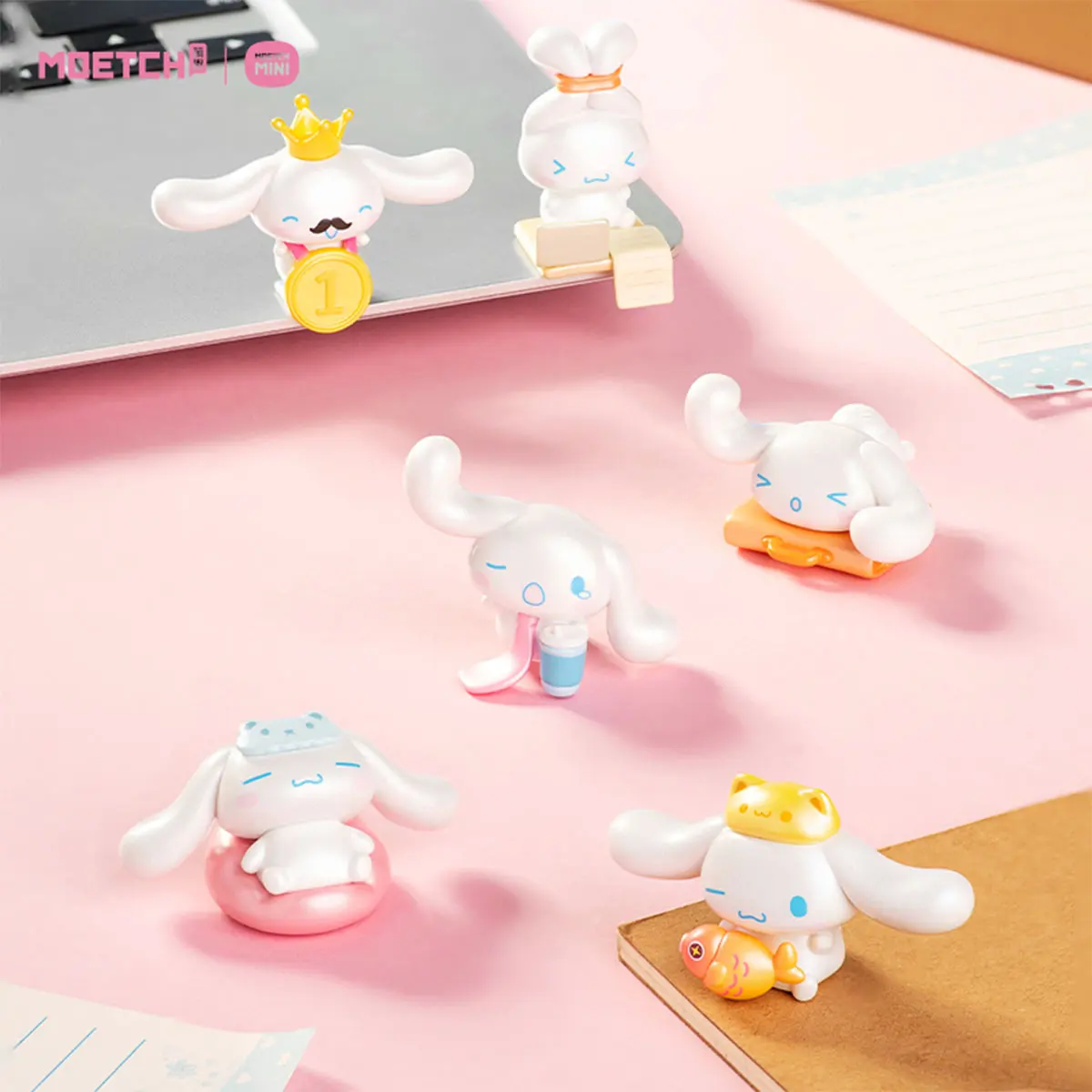 Cinnamoroll Mastering The Workplace Series Moetch Bean Blind Box – Official Sanrio Art Toy