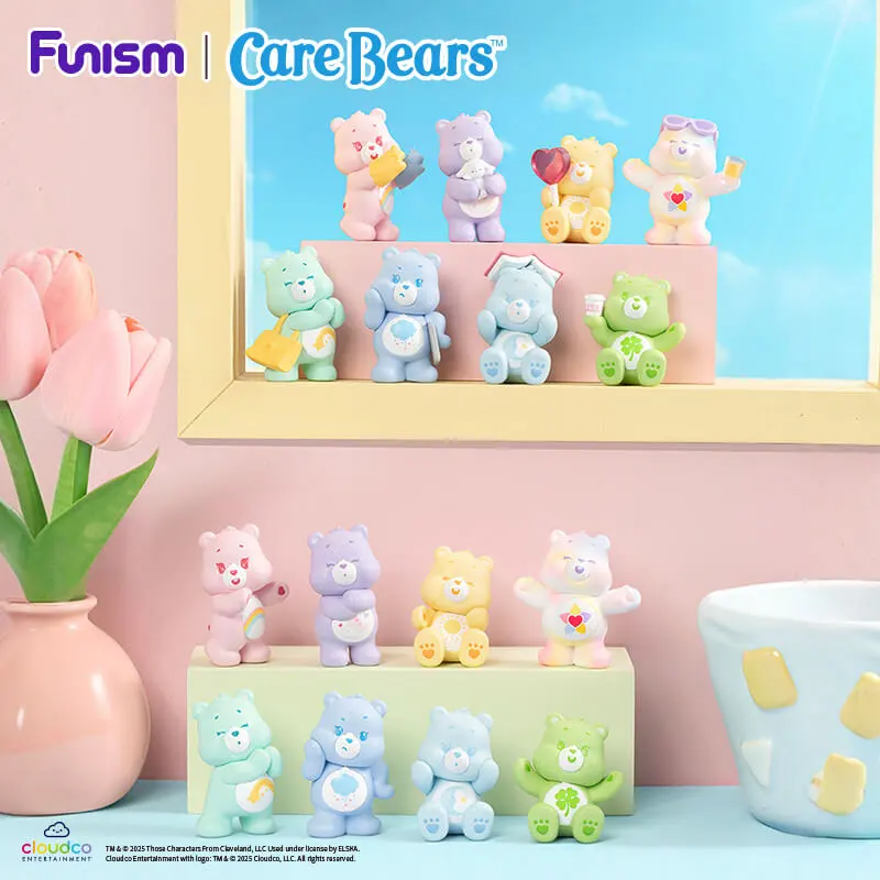 Sample Care Bears Little Things Series Cubby Face Blind Box – Official Designer Collectible Art Toy