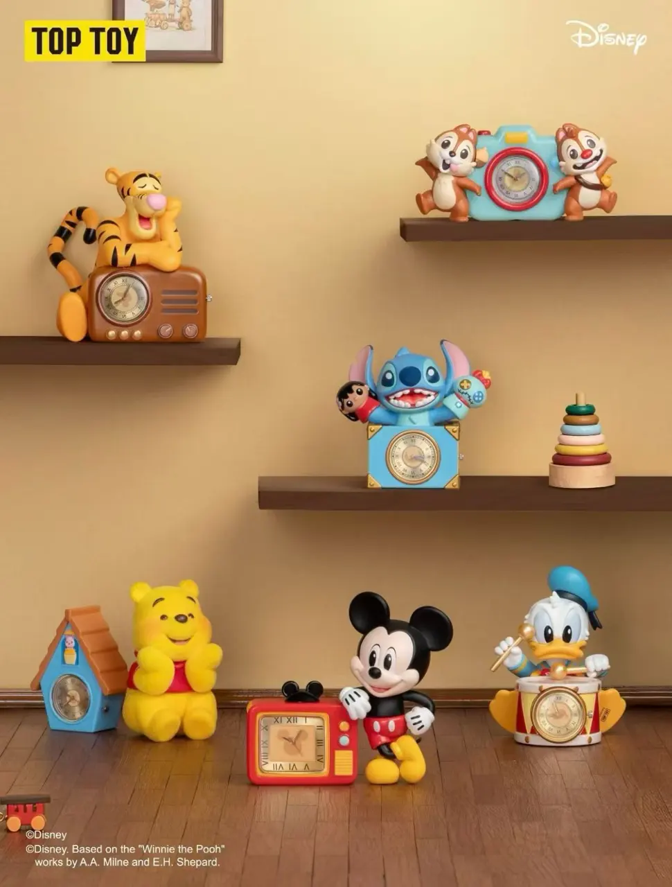 TOP TOY Time Club Clock Series Mystery Blind Box – Official Designer Collectible Art Toy
