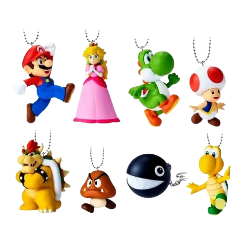 Super Mario – Mascot Charm Collection – Official Designer Collectible Art Toy