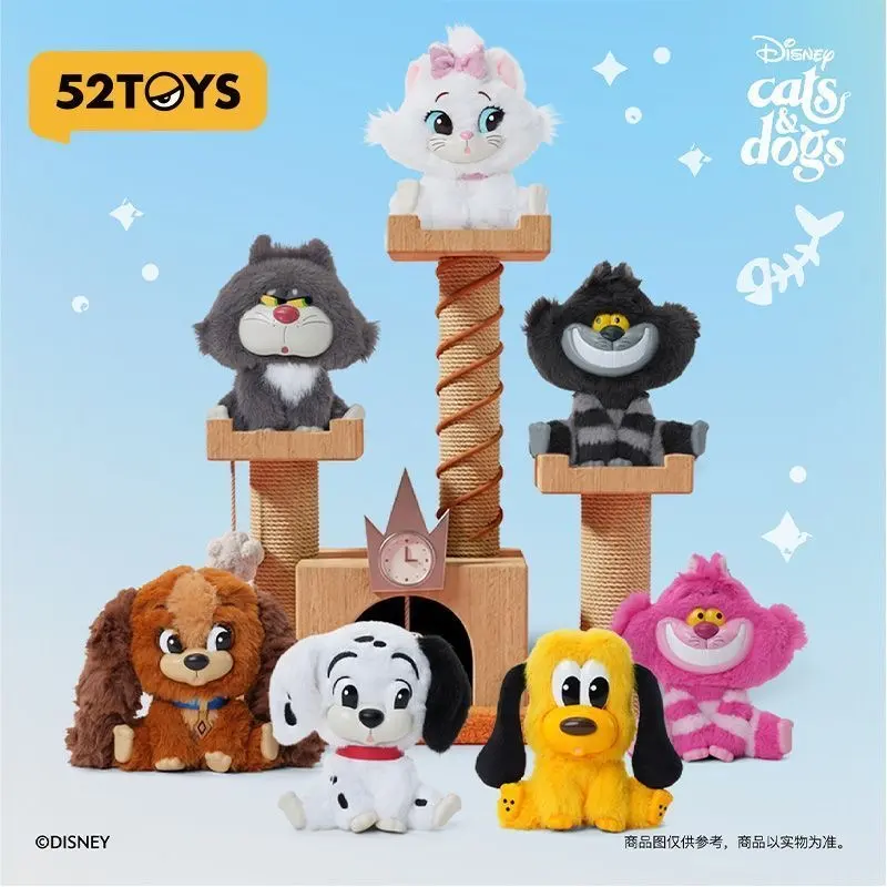 Cats & Dogs Friends Plush Keychain Blind Box – Official Designer Collectible Art Toy