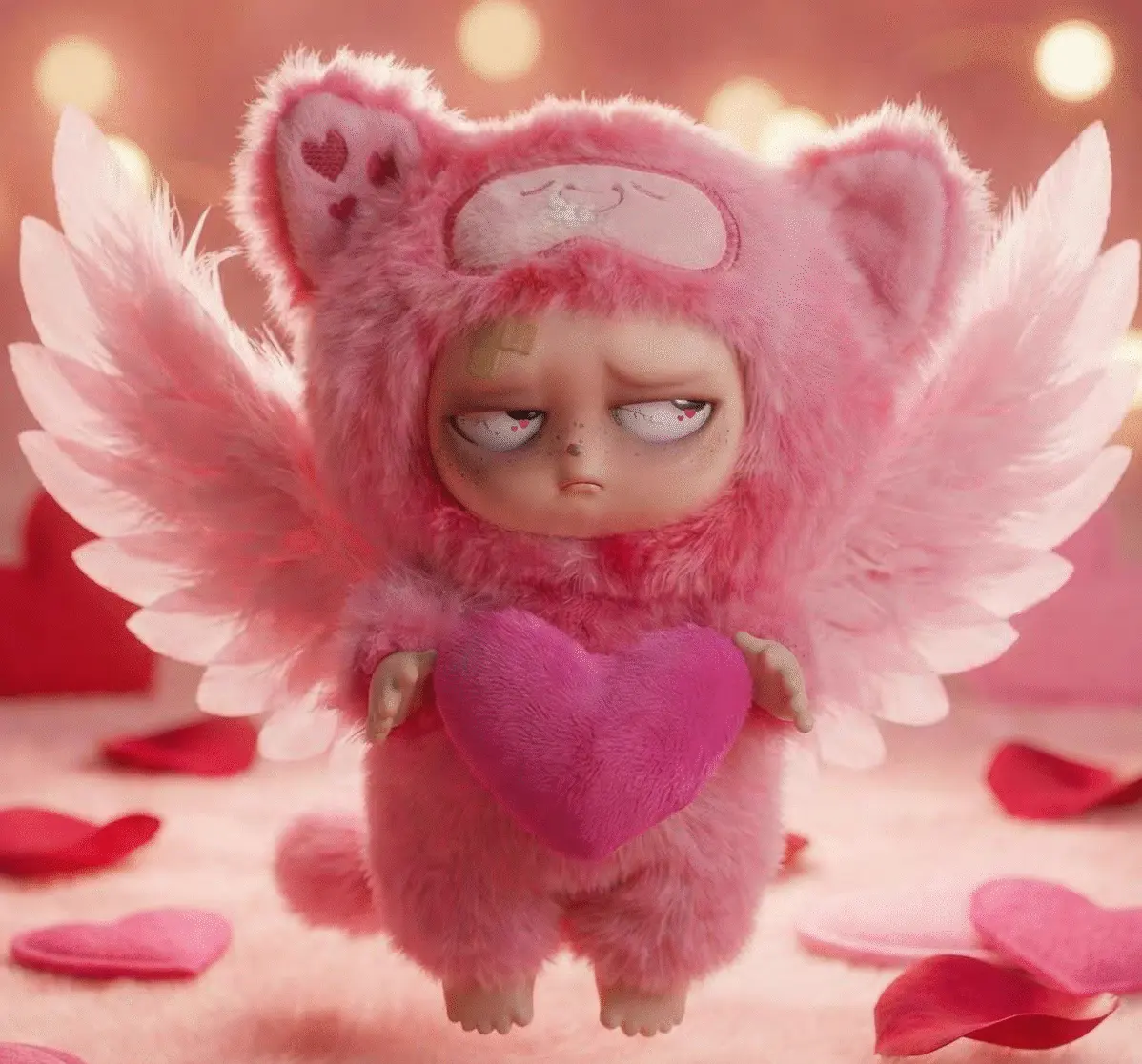 CALEMBOU Sleepless Grumpipi My SassyLove Series Plush Doll – Official CALEMBOU Art Toy