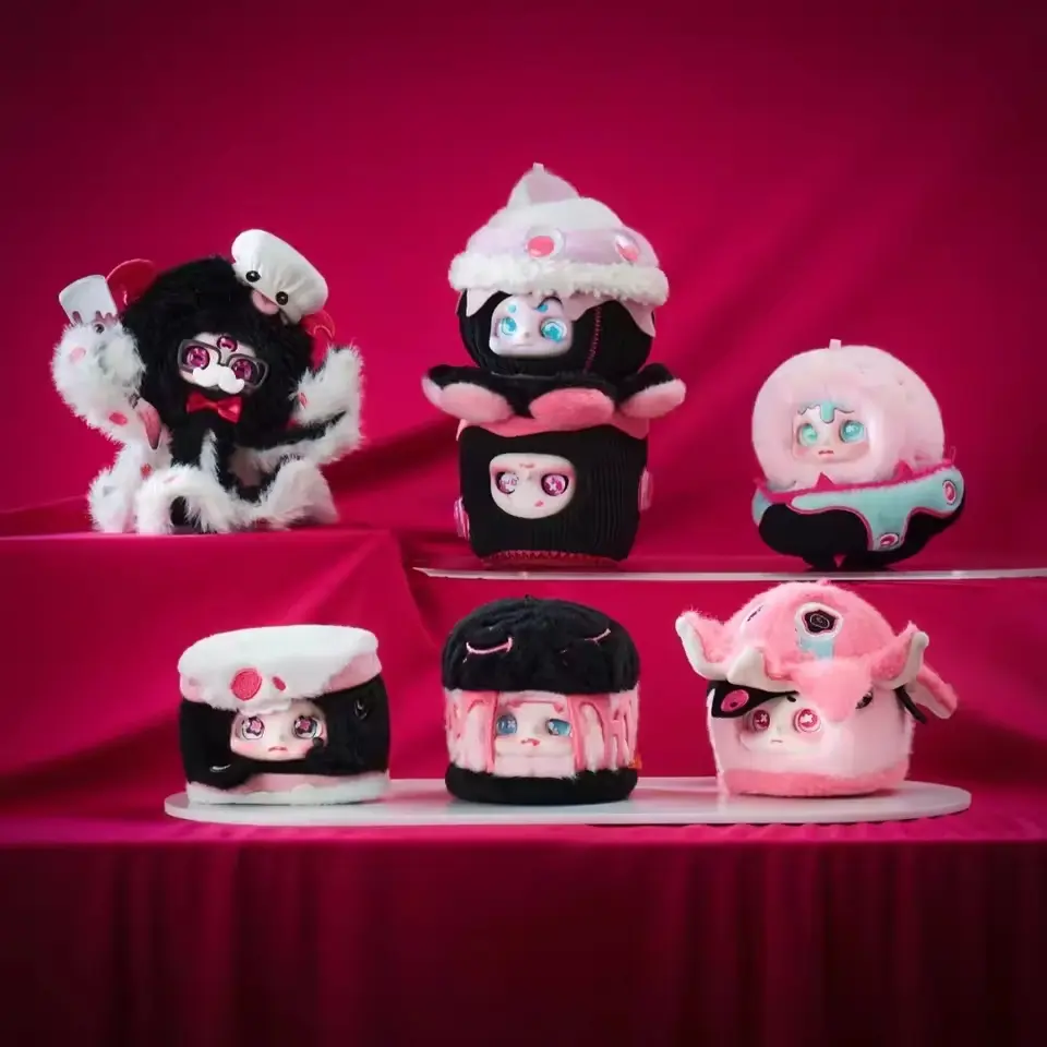 Genuine Super Vitality Factory Cino Black Monday Series Plush Blind Box – Official Designer Collectible Art Toy
