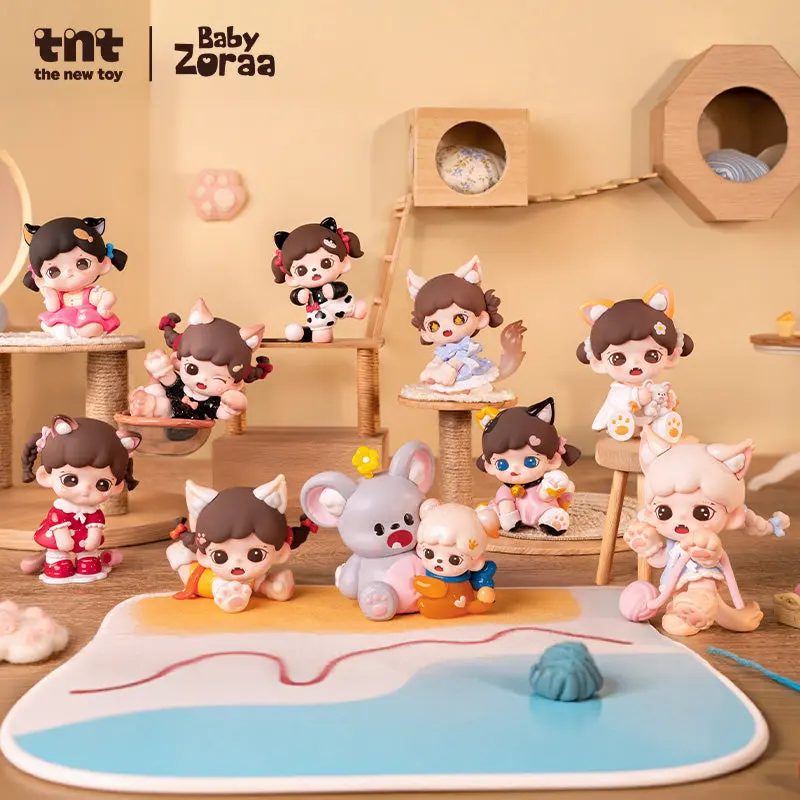 Zoraa Meow Cat Face mini series figures – Official Designer Collectible Art Toy