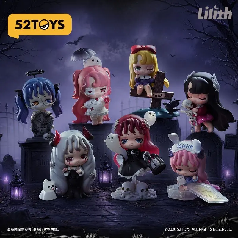 52TOYS Lilith Nocturnal Shroud Series Mystery Blind Box Figure – Official 52TOYS Art Toy