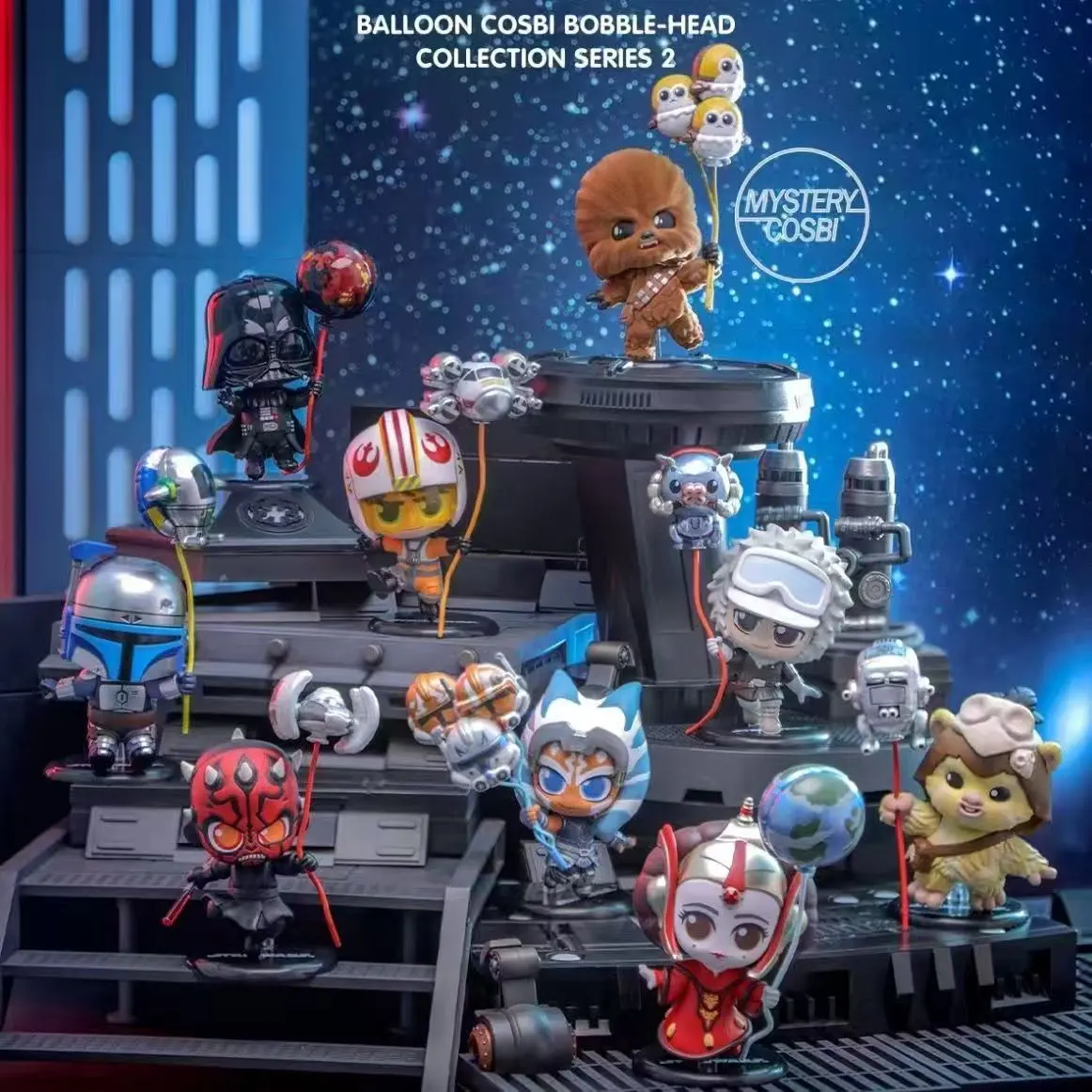 Hot Toys Star Wars Balloon Cosbi Bobble-Head Collection Series 2 – Official Designer Collectible Art Toy