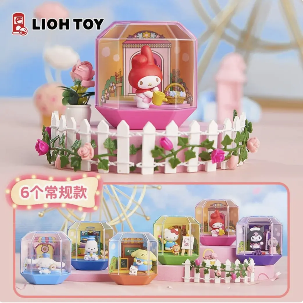 Genuine Sanrio Family Mini Store Series Blind Box: Cute Hello Kitty, Kuromi Trendy Play Peripherals Gift – Official Sanrio Art Toy