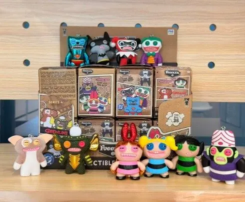 Fuggler Series 4 DC Collectible Keychains Blind Box – Official Designer Collectible Art Toy