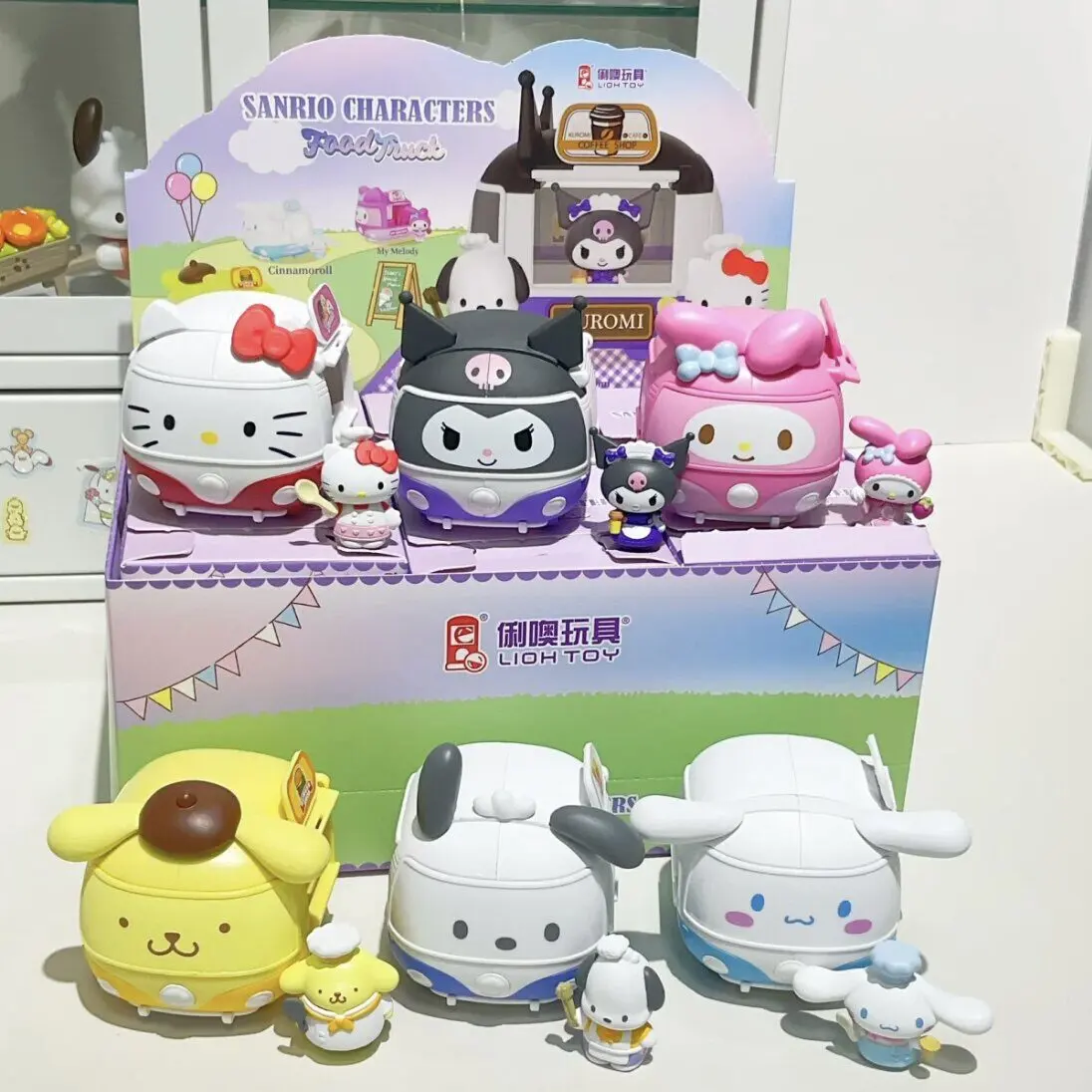Sanrio Characters Food Truck Series Blind Box by LIOH TOY – Official Sanrio Art Toy