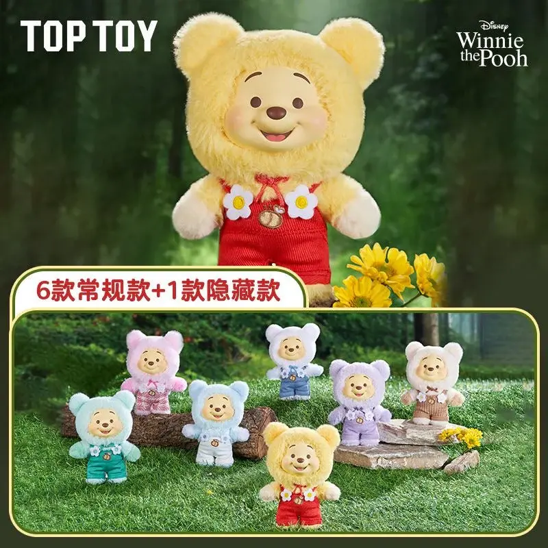TOPTOY-Winnie the Pooh Candy Bear Series Vinyl Plush – Official Designer Collectible Art Toy
