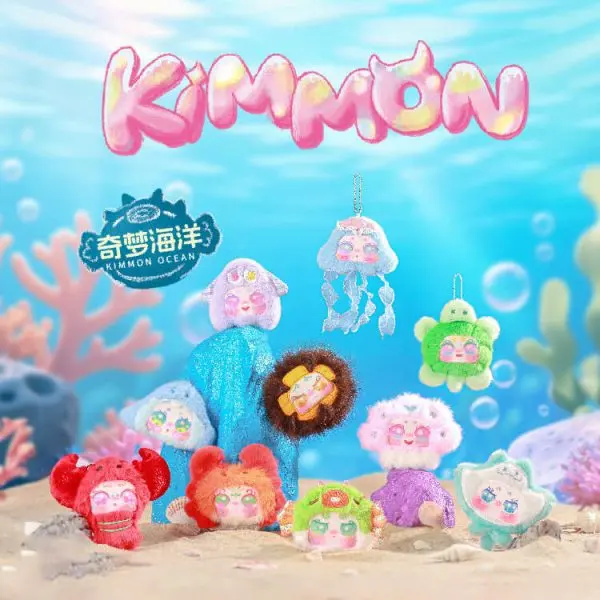 CALEMBOU Blind Box Kimmon Ocean Fridge Magnet Series Plush Blind Box – Official CALEMBOU Art Toy