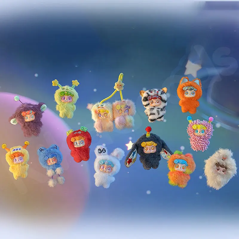 Q.Kid Wave Club Series Mini Plush Blind Box – Official Designer Collectible Art Toy