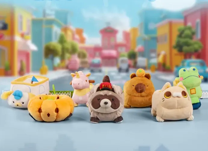 GONG Roaming Series Plush Toy Car Blind Box