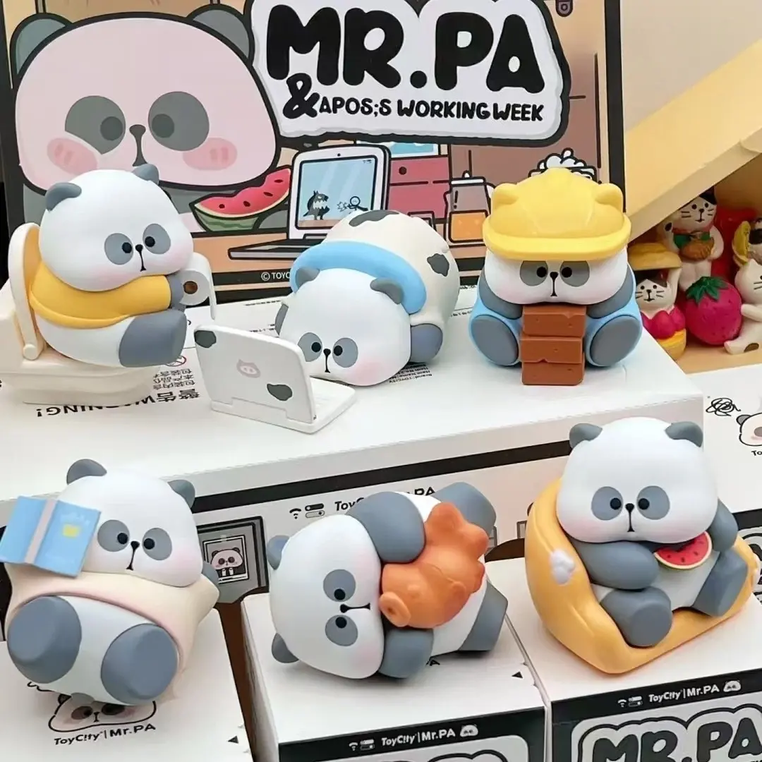 Display ToyCity MR.PA’s Working Week Series Blind Box – Official Designer Collectible Art Toy