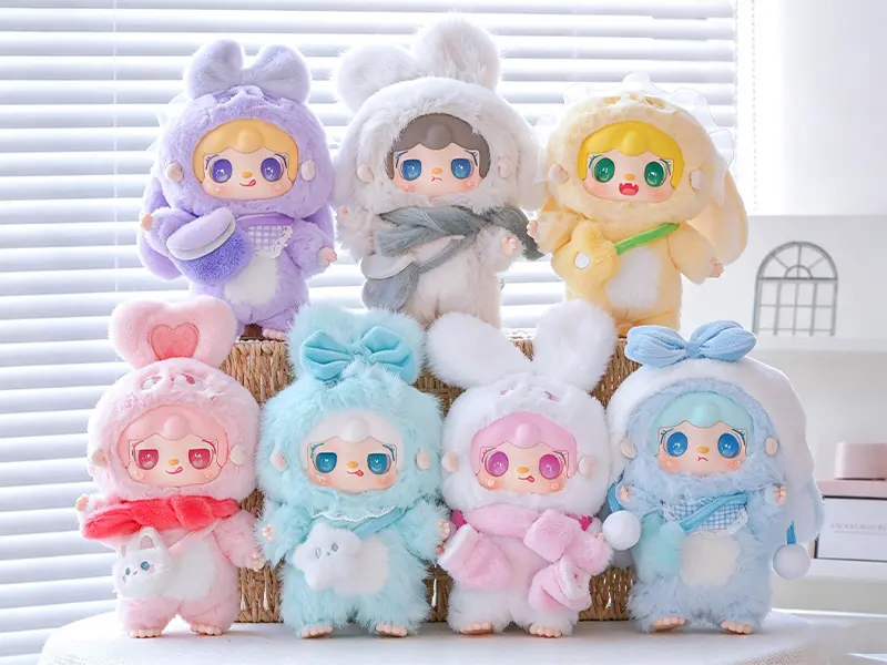 CALEMBOU Blind Box YOOKI V3 Warm Bunny Series Plush Blind Box – Official CALEMBOU Art Toy