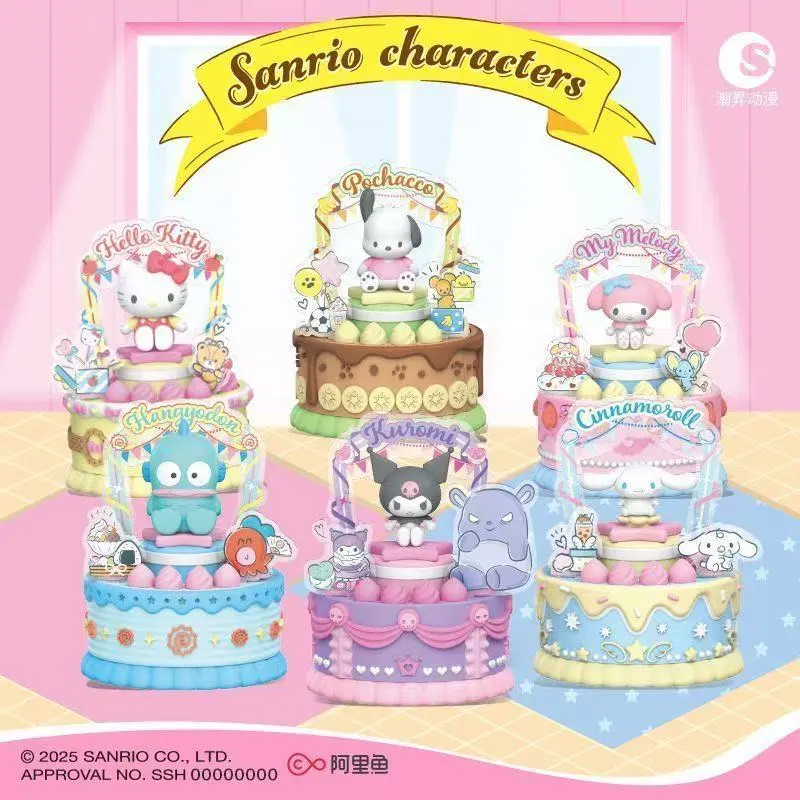 FREE DISPLAY! Sanrio Family – Sweet Seek Bakery Series Blind Box Figurine – Official Sanrio Art Toy