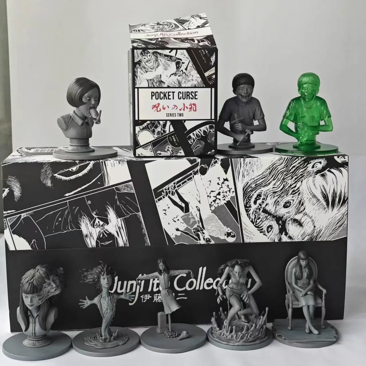 Junji Ito Collection – Pocket Curse Series 2 Blind Box – Official Designer Collectible Art Toy